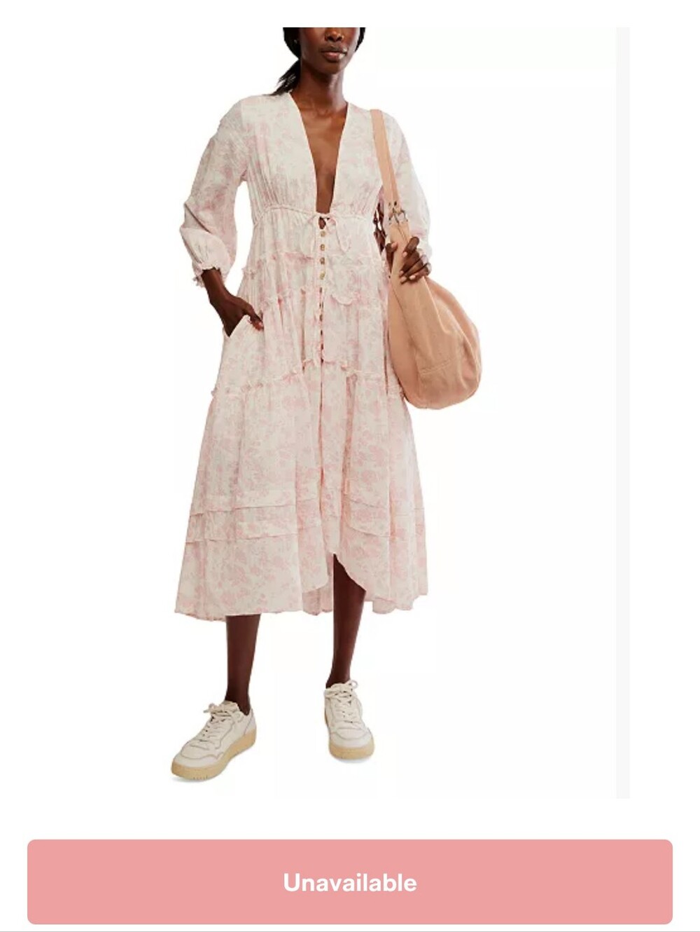Free People Pappiet Midi  Dress NWT